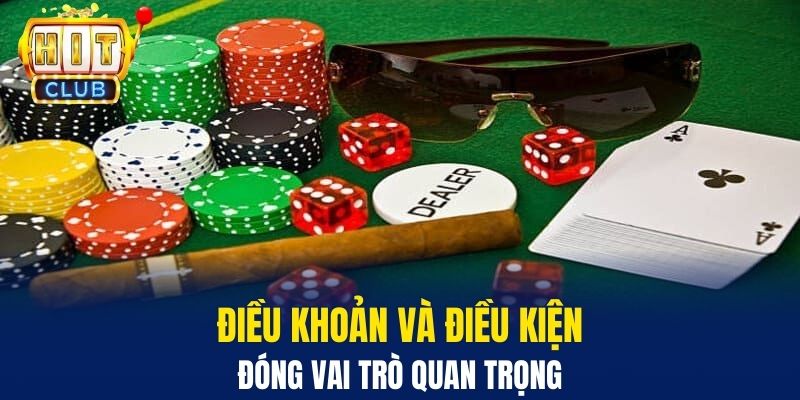 Điều khoản và điều kiện đóng vai trò quan trọng 